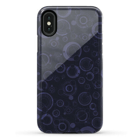 Gallifreyan Text Pattern Phone Case